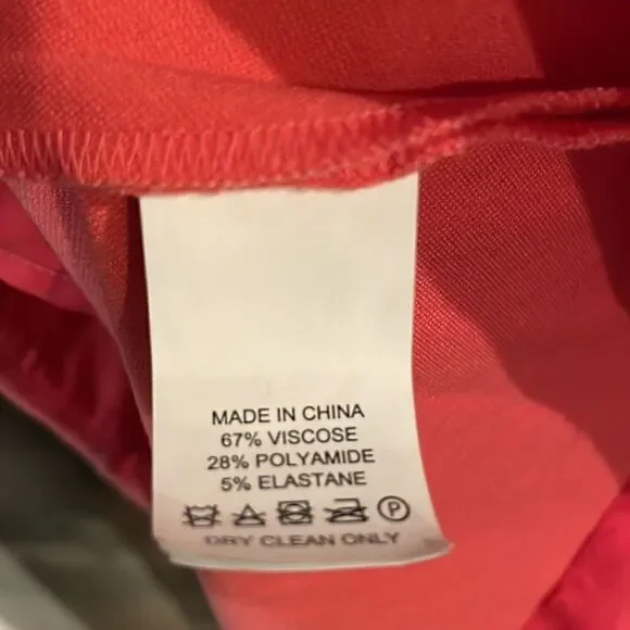 Kate Spade Watermelon Breath of Fresh Air Ponte Bow Fit & Flare Dress - Picture 8 of 10